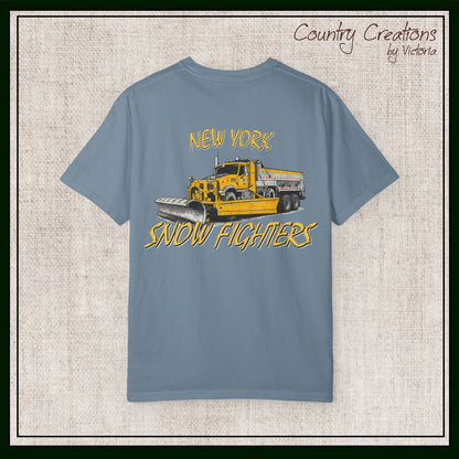New York Snow Fighters Short Sleeve Comfort Colors® T-Shirt (3963)