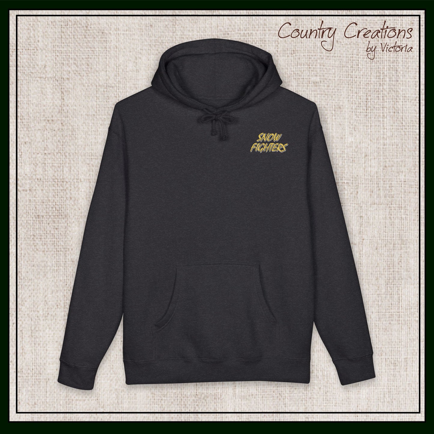 New York Snow Fighters Independent Trading Company Heavy-Weight Hoodie (3964)