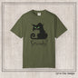 Black Cat Comfort Colors T-Shirt – Seriously Sarcastic Cat Attitude Short Sleeve Tee for Cat Lovers | Multiple Color Options (P-6076)