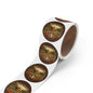 Needham Brothers Mountain Maple Cabin Round Sticker Rolls (3883)