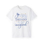 "Go Confidently in the Direction of Your Dreams" Inspirational Unisex Ultra Cotton T-Shirt – Motivational Quote Tee (P-6021)