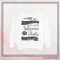 Tolerance of Idiots Snarky Quote Garment-Dyed Sweatshirt, Comfort Colors Adult Humor Printed Sweatshirt (P6005)