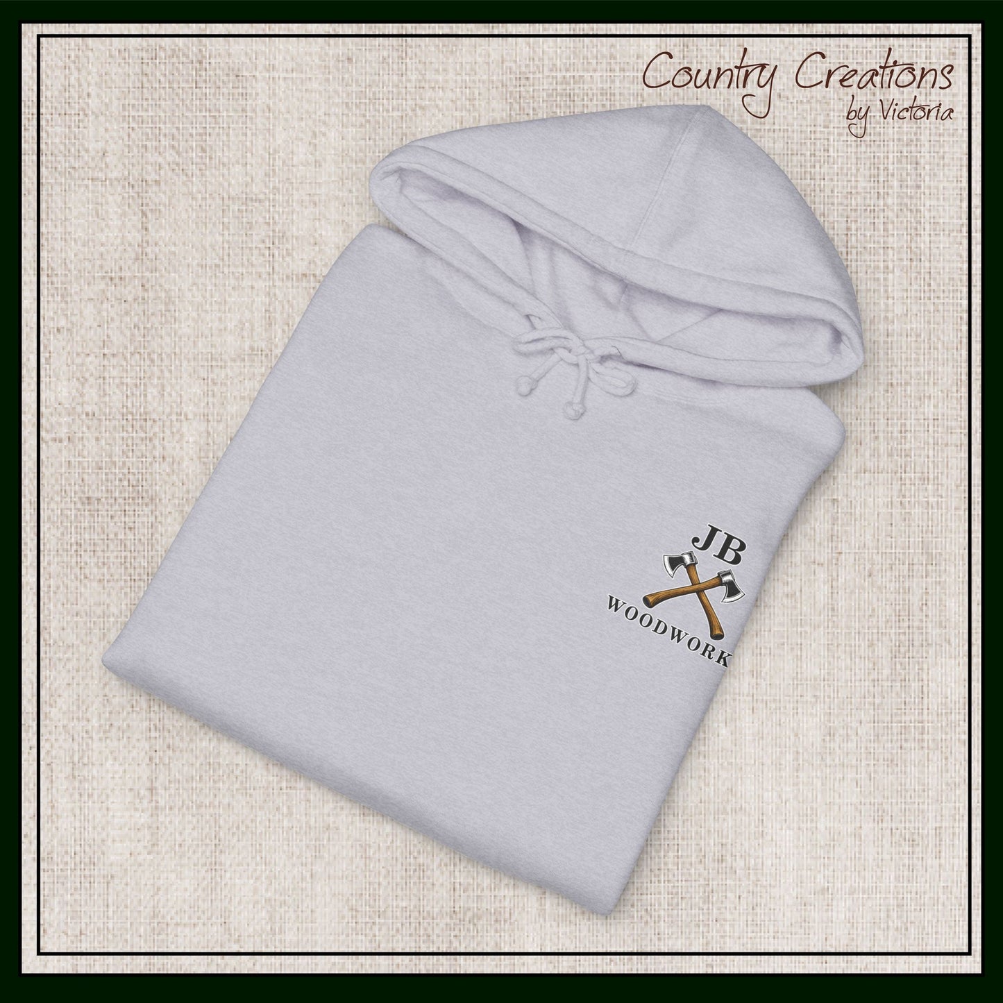 JB Woodworks Independent Trading Co. Heavy-Weight Fleece Lined Hoodie (3978)
