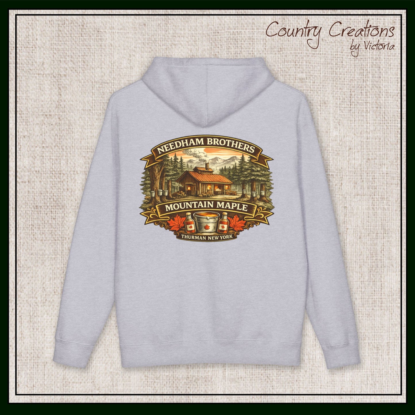 Needham Brothers Mountain Maple Hoodie | Independent Trading Company Apparel (3895)