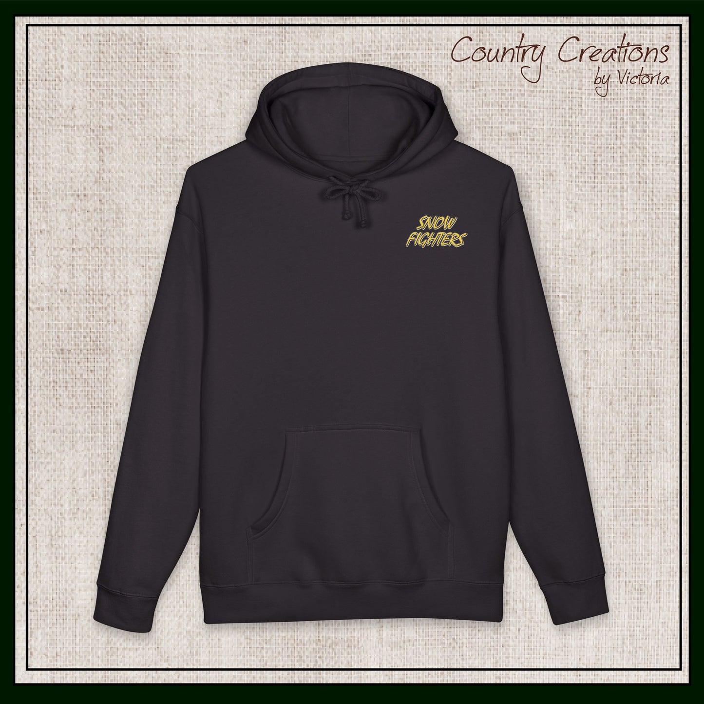 New York Snow Fighters Independent Trading Company Heavy-Weight Hoodie (3964)