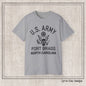 US Army Fort Bragg Eagle Emblem T-Shirt – Vintage WWII U.S. Army Reproduction Unisex Ultra Cotton Tee (P-6039)