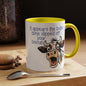 Butter Slipped off Your Biscuit Ceramic Mug | Sassy Cow Quote Accent Coffee Mug (3868)