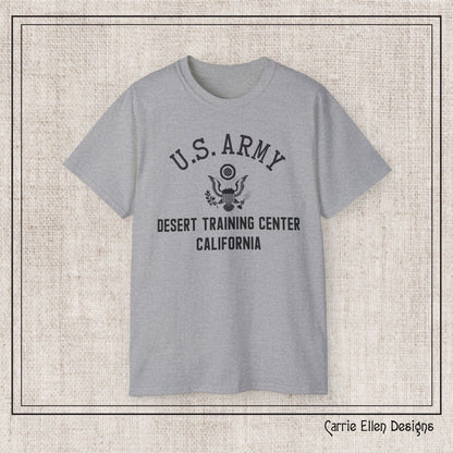 US Army Desert Training Center Short Sleeve Tee – Vintage WWII U.S. Army Reproduction T-Shirt (P-6045)