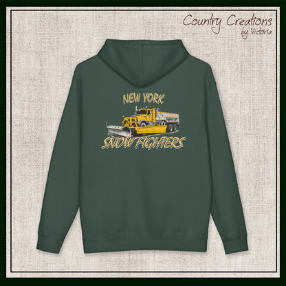 New York Snow Fighters Independent Trading Company Heavy-Weight Hoodie (3964)