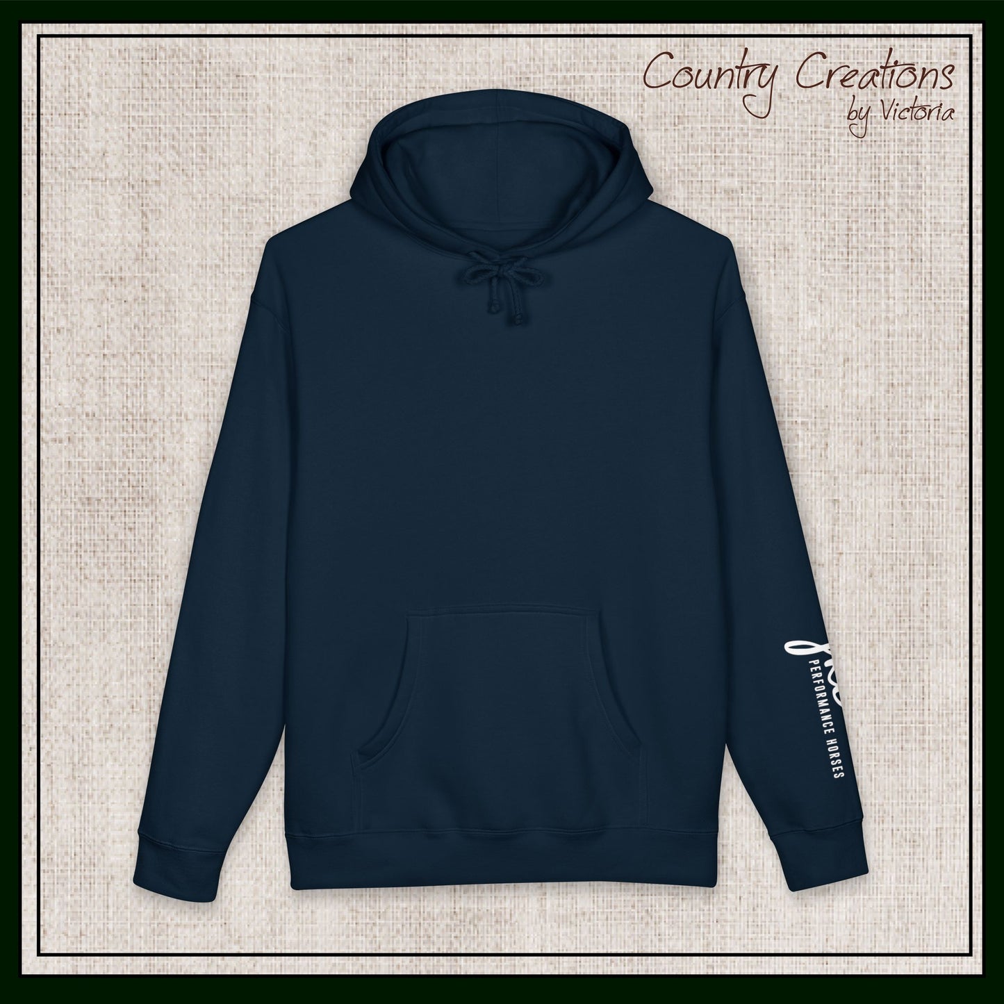 JKE Performance Horses Fleece Lined Heavy-Weight Hoodie (3972)