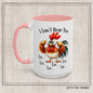 I Can't Hear You Funny Rooster Coffee Accent Ceramic Mug - Funny Farm Animal Saying, Perfect for Coffee and Tea Lovers, 11oz & 15oz Sizes (P-6049)