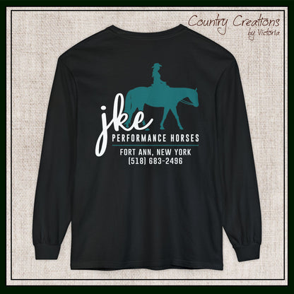 JKE Performance Horses Long Sleeve Comfort Colors® T-Shirt (3968)
