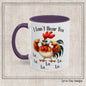 I Can't Hear You Funny Rooster Coffee Accent Ceramic Mug - Funny Farm Animal Saying, Perfect for Coffee and Tea Lovers, 11oz & 15oz Sizes (P-6049)