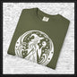 Enchanting Witch with Crystal Orb Comfort Colors T-Shirt | Mystical Witch Shirt (4281)