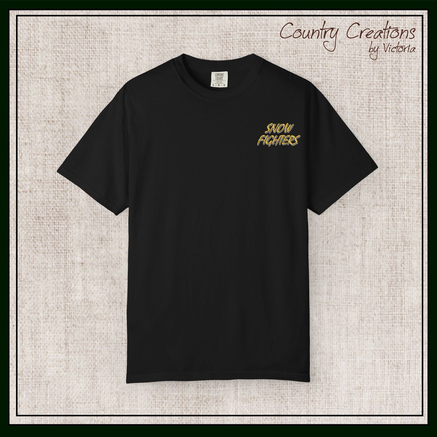 New York Snow Fighters Short Sleeve Comfort Colors® T-Shirt (3963)