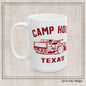 Vintage Camp Hood Texas Ceramic Mug - 11oz & 15oz Sizes, Perfect Gift for Military Enthusiasts (P-6034)