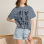 Geometric Dog Comfort Colors® T-Shirt | Minimalist Garment Dyed Tee,  10 Colors (4280)