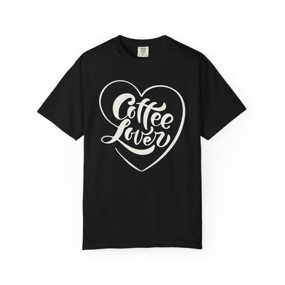 Coffee Lover Comfort Colors Unisex S/S T-Shirt | Cozy Vintage Style (3801)