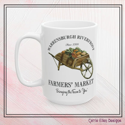 Warrensburgh Farmers' Market Ceramic Mug 11oz & 15oz (P-6014)