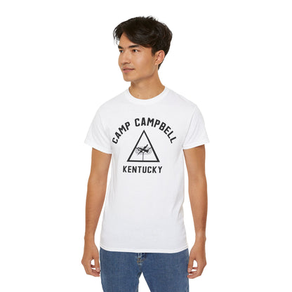 Camp Campbell Kentucky Short Sleeve Tee – Vintage WWII U.S. Army Reproduction T-Shirt, Military Pride Tee, Veteran Gift (P-6057)