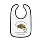 Warrensburgh Farmers' Market  Jersey Bib - Cute Baby Bib with Contrast Trim (P-6015)