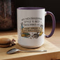My Housekeeping Style Described Accent Coffee Mug, 11/15oz (3902)