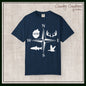 Adirondack Adventurers Compass Comfort Colors Short Sleeve Unisex T-Shirt - ADK Hunters Compass (P6027)