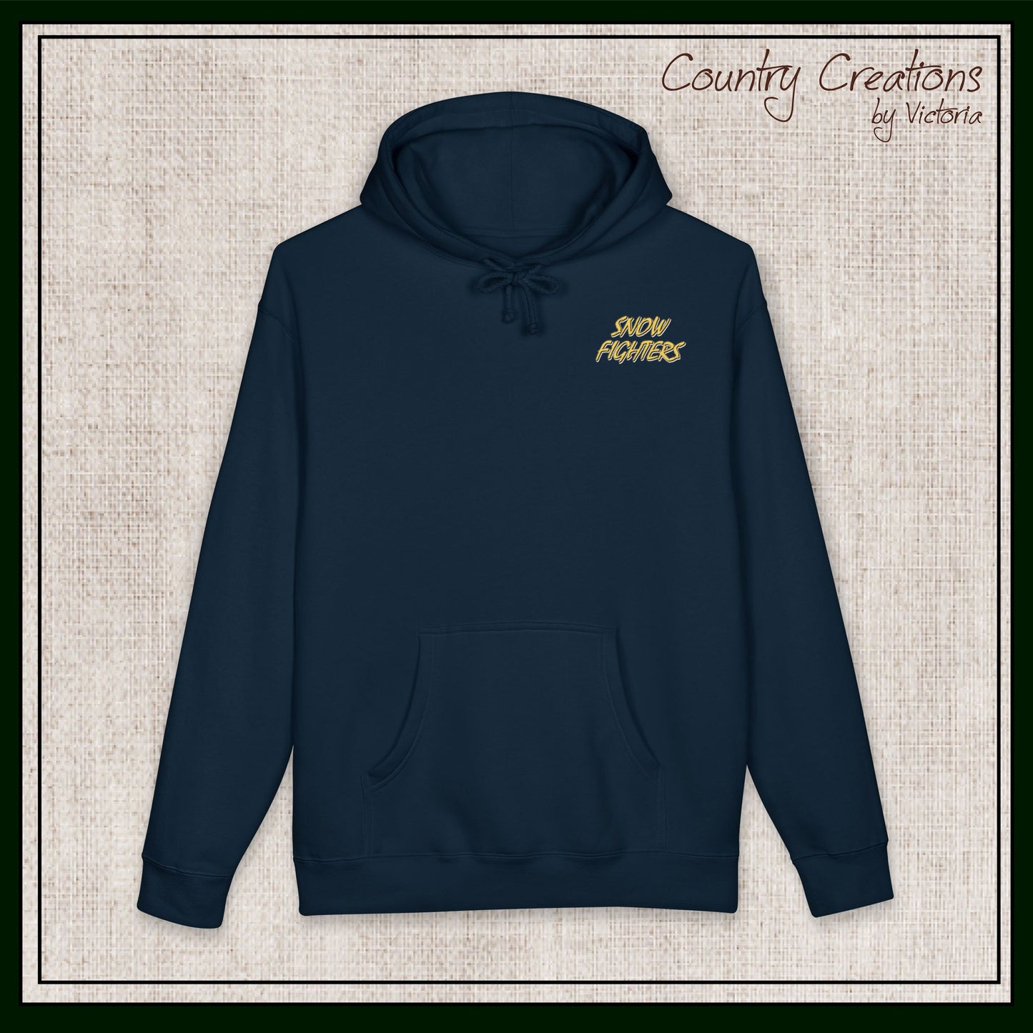 New York Snow Fighters Independent Trading Company Heavy-Weight Hoodie (3964)