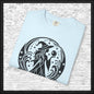 Enchanting Witch with Crystal Orb Comfort Colors T-Shirt | Mystical Witch Shirt (4281)