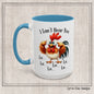 I Can't Hear You Funny Rooster Coffee Accent Ceramic Mug - Funny Farm Animal Saying, Perfect for Coffee and Tea Lovers, 11oz & 15oz Sizes (P-6049)