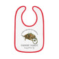 Warrensburgh Farmers' Market  Jersey Bib - Cute Baby Bib with Contrast Trim (P-6015)