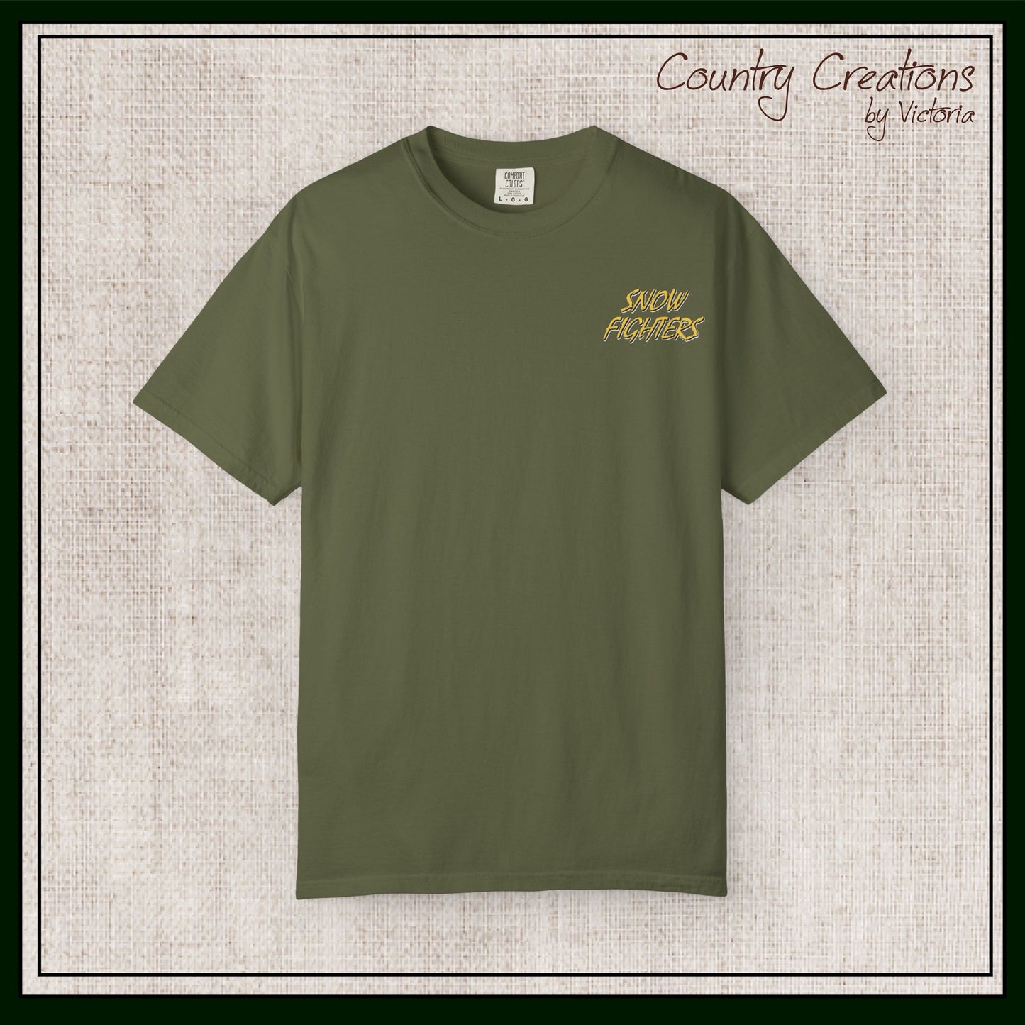 New York Snow Fighters Short Sleeve Comfort Colors® T-Shirt (3963)