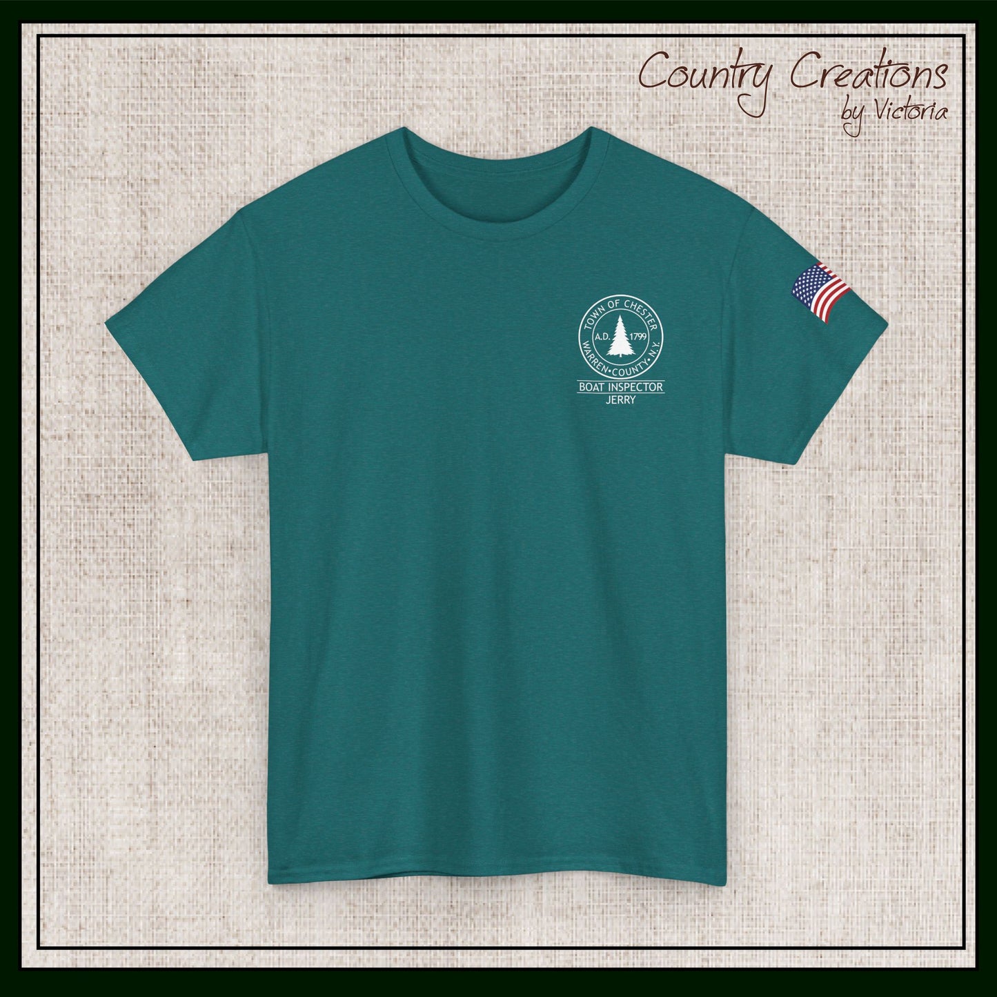 Loon Lake Boat Inspector Short Sleeve Tee