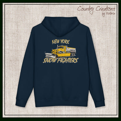 New York Snow Fighters Independent Trading Company Heavy-Weight Hoodie (3964)
