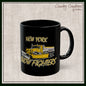 New York Snow Fighters Black Ceramic Coffee Mug, 15 and 15oz (3960)