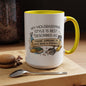 My Housekeeping Style Described Accent Coffee Mug, 11/15oz (3902)