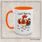 I Can't Hear You Funny Rooster Coffee Accent Ceramic Mug - Funny Farm Animal Saying, Perfect for Coffee and Tea Lovers, 11oz & 15oz Sizes (P-6049)