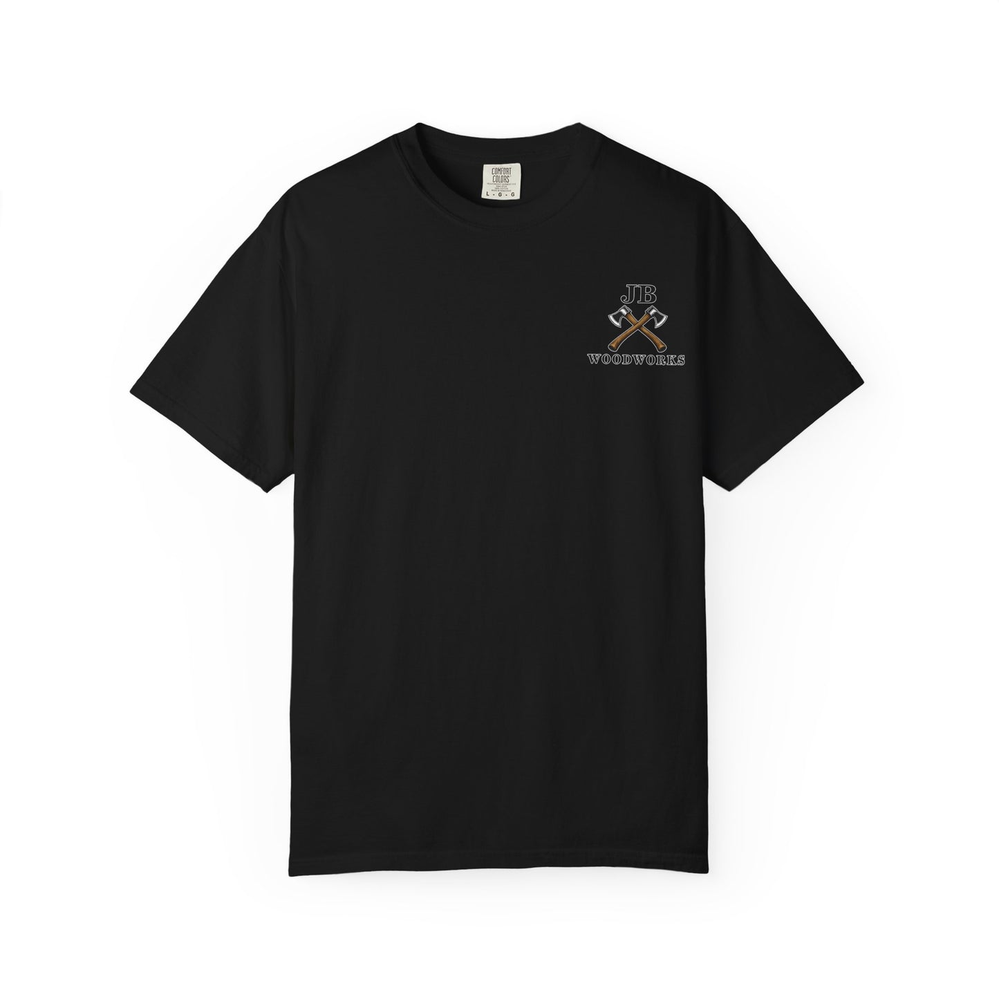 JB Woodworks Logo Pigment Dyed Comfort Colors T-shirt (3875)