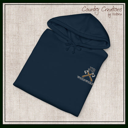 JB Woodworks Independent Trading Co. Heavy-Weight Fleece Lined Hoodie (3978)