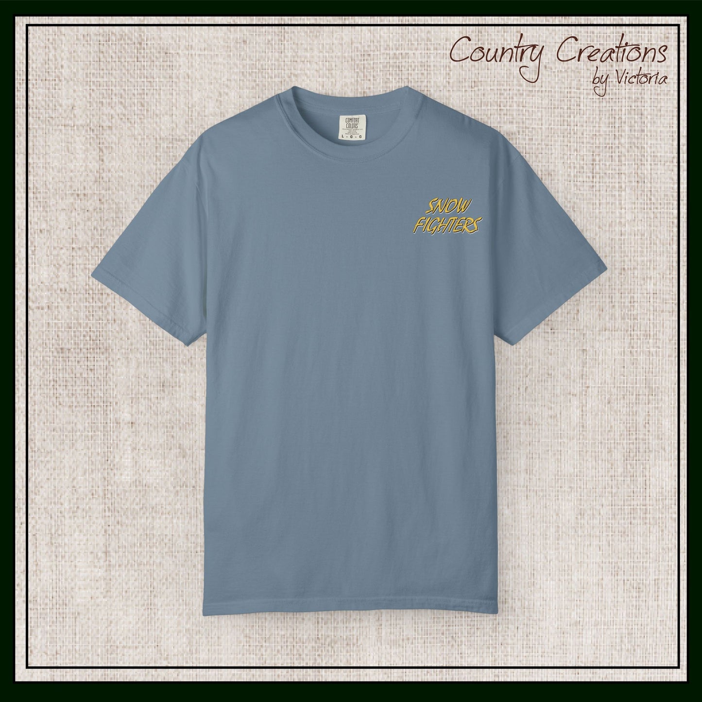 New York Snow Fighters Short Sleeve Comfort Colors® T-Shirt (3963)
