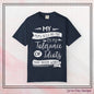 Tolerance of Idiots Snarky Quote Garment-Dyed Short Sleeve T-Shirt, Comfort Colors Adult Humor Printed Tee (P-6018)