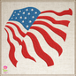 American Flag Machine Embroidery Design | Abstract USA Flag | 4th of July, Memorial Day Patriotic Embroidery | 6 Sizes (0712)