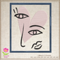 Ladies of Avignon Picasso Poster Machine Embroidery Line Art Design – Inspired by Pablo Picasso Abstract Art Exhibition Poster, 8 Sizes (0468)
