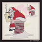 Bad Santa Machine Embroidery Design – Christmas Santa Claus Pattern, Sarcastic Funny Holiday Design, 6 Sizes (1043)