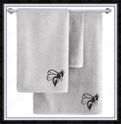 Bee Silhouette Machine Embroidery Design – Bumble Bee, Wasp & Hornet Outline Pattern – 10 Sizes (0116)