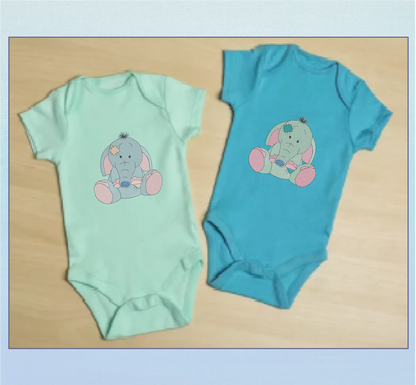 Toy Elephant Machine Embroidery Design for Babies and Kids | Vintage Stuffed Animal Pattern | Blue Nose Tatty Teddy Inspired Embroidery | 6 Sizes (0770)
