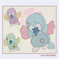 Stuffed Toy Parrot Machine Embroidery Design for Babies and Kids | Vintage Plush Animal Pattern | Blue Nose Tatty Teddy Inspired | 8 Sizes (0779)