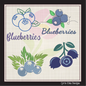 Blueberries Machine Embroidery Design Bundle | Summer Orchard Fruit Digital Embroidery | 4 Blueberry Designs, 8 Sizes Each (0983)