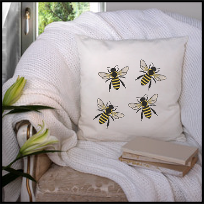 Bumble Bee Machine Embroidery Design – 6 Sizes | Bumblebee Embroidery Pattern, Bee & Insect Stitch Design (0117)