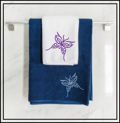 Butterfly Machine Embroidery Design | Fancy Flourish Monarch Butterflies | Garden Insect Embroidery | 6 Sizes (0717)